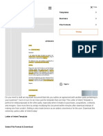 Templates Business File Formats: Home / Letters