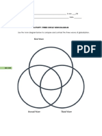 First Wave: Activity: Three Circle Venn Diagram