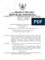 17 PP 82 Tahun 2012 Penyelenggaraan Sistem Dan Transaksi Elektronik