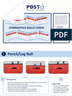 gymnastics roll cards
