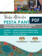 BUKU ATURCARA PESTA PANTUN PERINGKAT NEGERI SABAH 2021