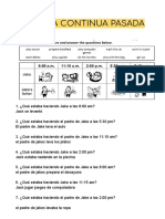 Copia Traducida - PAST CONTINUOUS PRACTICE