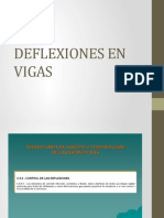 Deflexiones en Vigas