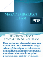 Masa Pembaruan Islam