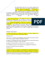 Antecedentes - Derecho Comparado Delito Terrorismo