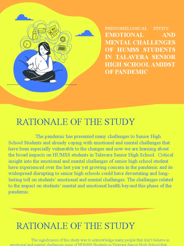 Emotional Challenges of HUMSS Students | PDF | Survey Methodology