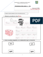 1°B - LENGUAJE Y COMUNICACIÓN - U4-Guía 4 - Instrucciones