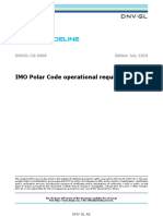 Class Guideline: IMO Polar Code Operational Requirements
