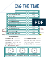 Match Times Exercises