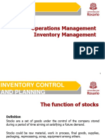 OpMng-Session 13 - Inventory Management 1