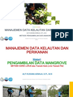 Pengambilan Data Mangrove (Manajemen Data Kelautan Dan Perikanan) (ALFI KUSUMA)