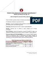 Tramite para Emision de Grado 2021 1B