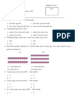 Ulangan Harian Matematika