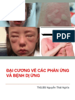 Dai Cuong Ve Cac Phan Ung Va Benh Di Ung