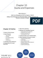 Sales Quota and Expense Controls