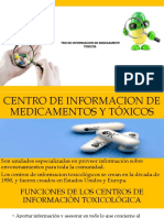 Centro de Información Toxicologia