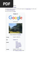 Jump To Navigation Jump To Search: Google LLC