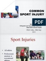 Common Sport Injury