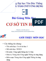 Gioi Thieu Mon Hoc - MOS 1 2016