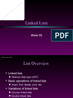 Week 03 Linked List