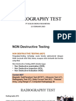 RADIOGRAPHY TEST