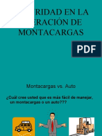 Seguridad en La Operación de Montacargas