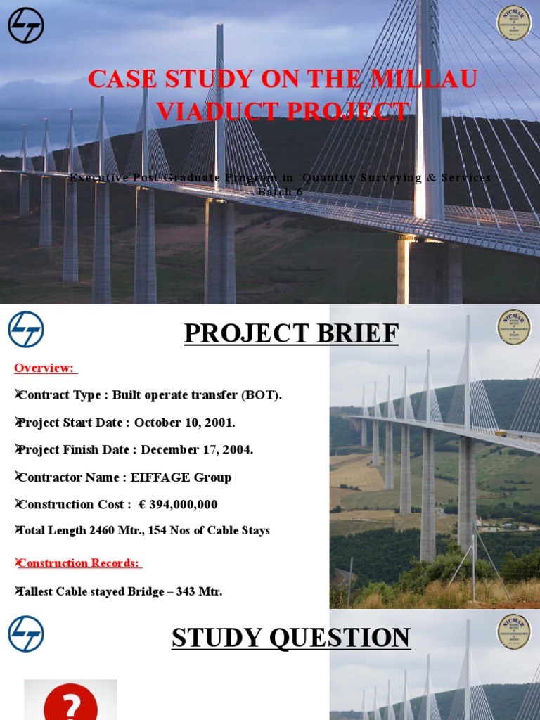 Case Study On The Millau Viaduct Project Executive Post Graduate