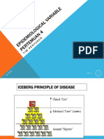 Variabel Epidemiologi