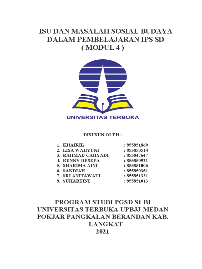 Makalah Ips Kelompok 3 Modul 4 Pdf