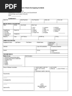 Sample Format of Alarm Sheet (Carnapping Incident)