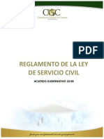 Reglamento de La Ley de Servicio Civil