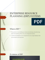Enterprise Resource Planning (Erp) Systems: - CA Ashish Rai
