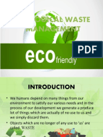 Ecological Waste Management