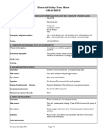 Material Safety Data Sheet Graphite