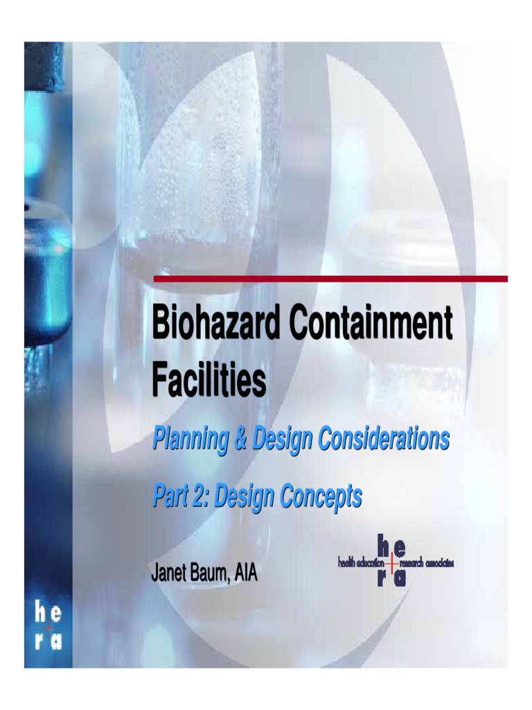 Biohazard Containment Facilities Biohazard Containment Facilities PDF