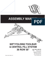 90 FT Folding Toolbar Assembly and Operation Manual (36R 30)