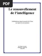 Le Renouvellement de L'intelligence de Walter Loescher