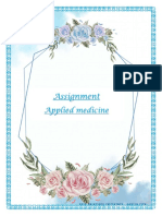Assignment: Applied Medicine