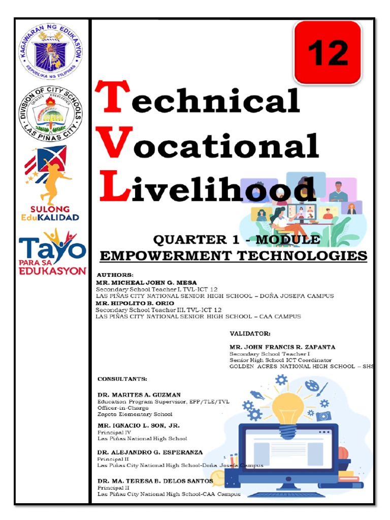 Empowerment Technologies Module Overview | PDF | Internet & Web | World ...