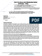 (KDR - 19102021) Surat Undangan Bimtek Desa Kab Kediri Pii