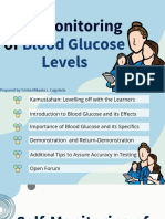 Self-Monitoring of Blood Glucose Levels