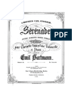Trio - Hartmann - Serenade Op 24 (Cl-Vcl-po)