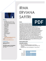 Irma Erviana Safitri (Resume)