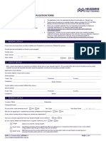 Melbourne Polytechnic App Form