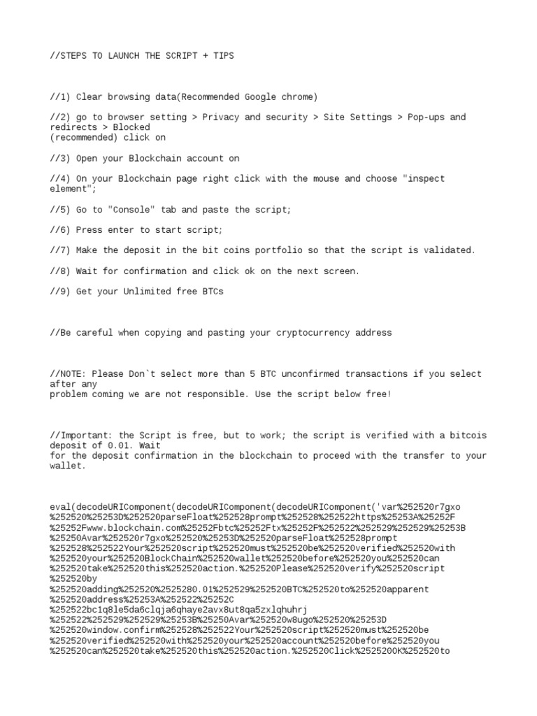 Step-by-Step Instructions for Launching a Cryptocurrency Script and ...