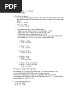 Bai Tap Nguyen Ly Ke Toan Theo Thong Tu 200750 | PDF