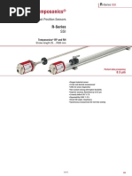 Temposonics R-Series Position Sensors Manual | PDF | Electrical ...