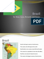 Brazil: By: Brian, Lucas, Bernardo, and Hunter