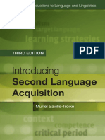 (Cambridge Introductions To Language and Linguistics) Muriel Saville-Troike and Karen Barto - Introducing Second Language Acquisition (2016, Cambridge University Press)
