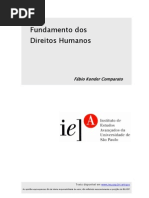 Fundamento dos Direitos Humanos (Fábio Konder Comparato)
